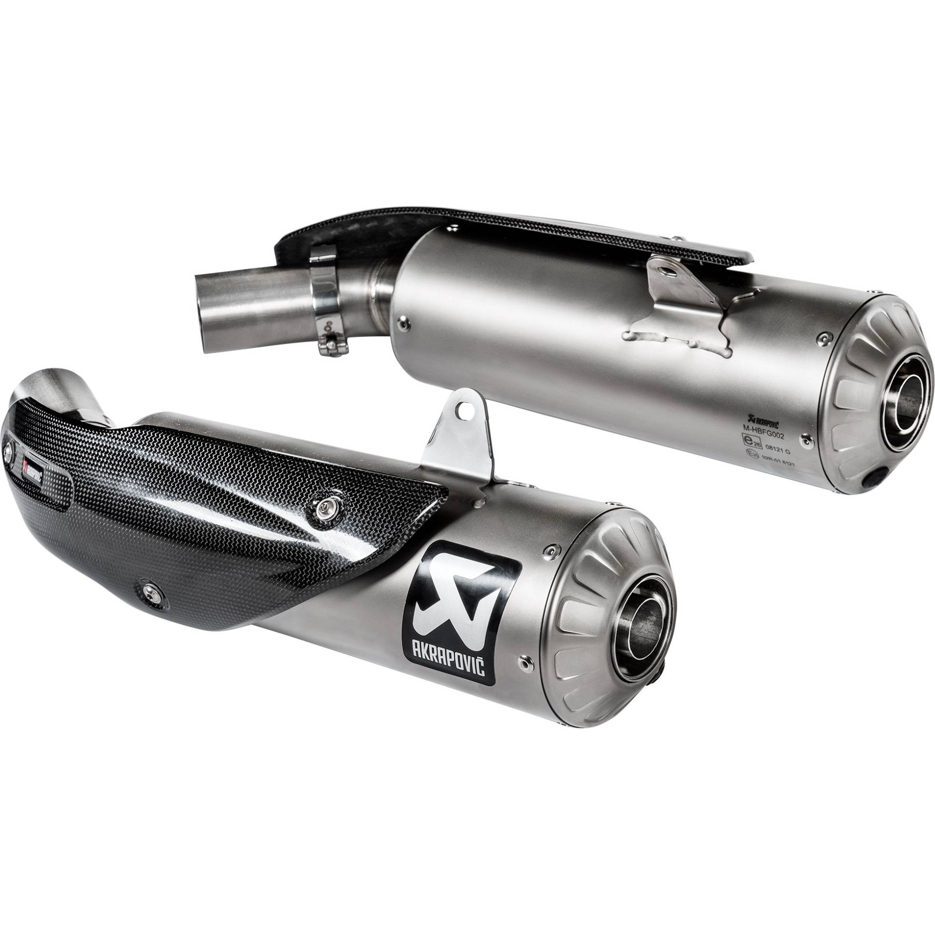 Akrapovic Auspuff Slip-On Paar Titan für Duc Scrambler 1100 2018-2020 Akrapovic Auspuff Slip-On Paar Titan für Duc Scrambler 1100 2018-2020 von Akrapovic