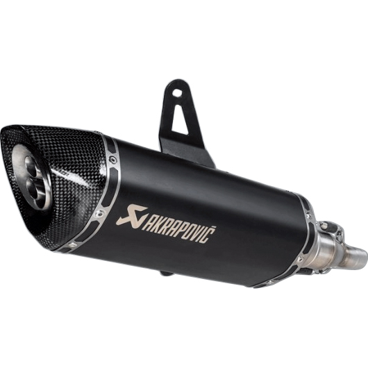 Akrapovic Auspuff Slip-On Titan schwarz für Italjet Dragster 2021- von Akrapovic