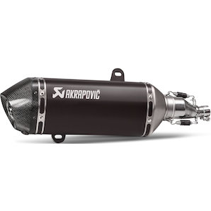 Scooter-Line Auspuffsystem mit EG-BE Titan, Carbon, Edelstahl Akrapovic von Akrapovic