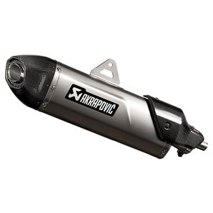 Slip-on Line Auspuffsystem mit EG-BE Titan, Carbon, Edelstahl Akrapovic von Akrapovic