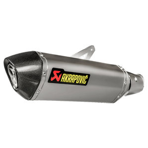 Slip-on Line Auspuffsystem mit EG-BE Titan, Carbon, Edelstahl Akrapovic von Akrapovic