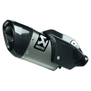 Slip-on Line Auspuffsystem mit EG-BE Titan, Carbon, Edelstahl Akrapovic von Akrapovic