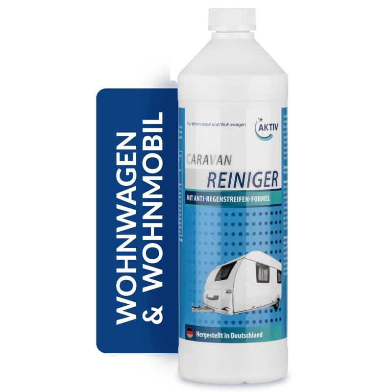 Aktiv Caravan-Reiniger-Konzentrat, Wohnwagen, Wohnmobil, Boot, Markise, Vorzelt, 2X 1 ltr. von Aktiv