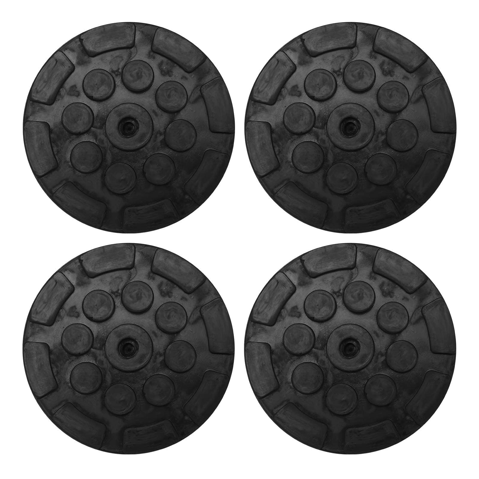 AllRight 4 x Wagenheber Gummiauflage Hebebühne rutschfeste Universal einsetzbar Auto Zubehör AllRight 4 x Wagenheber Gummiauflage Hebebühne rutschfeste Universal einsetzbar Auto Zubehör von AlRight