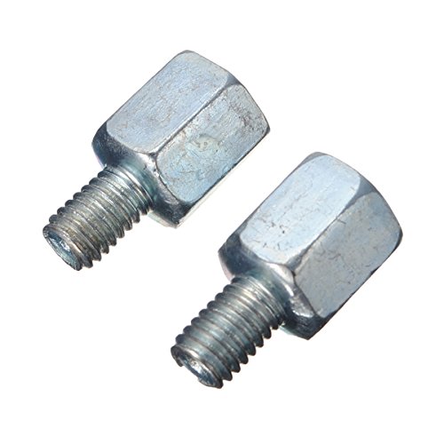 Alamor Motorrad-Rückspiegel-Adapter, Schrauben, 10 mm bis 8 mm von Alamor