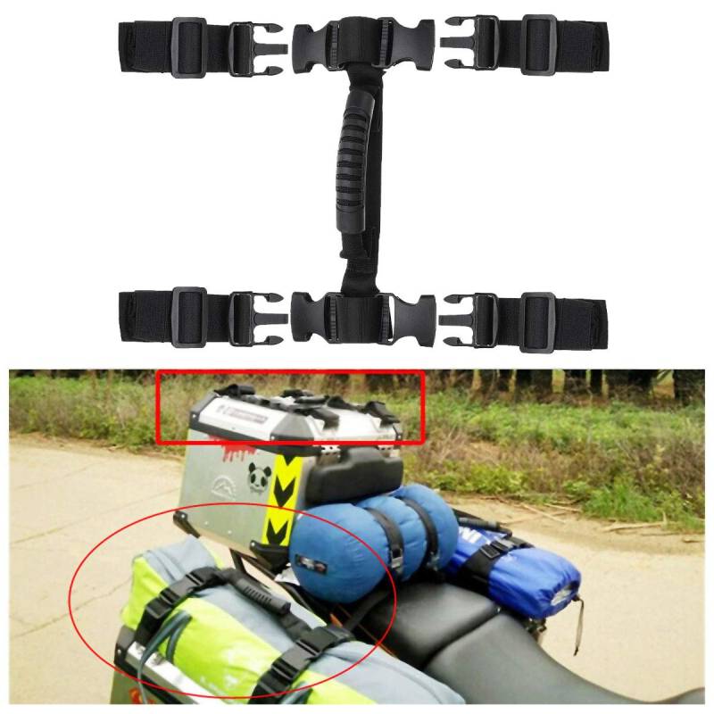 Alamor Seitengriff-Seil aus Legierung, kompatibel mit BM-W R1200GS LC ADV Adventure F700GS F800GS KTM Motorrad von Alamor