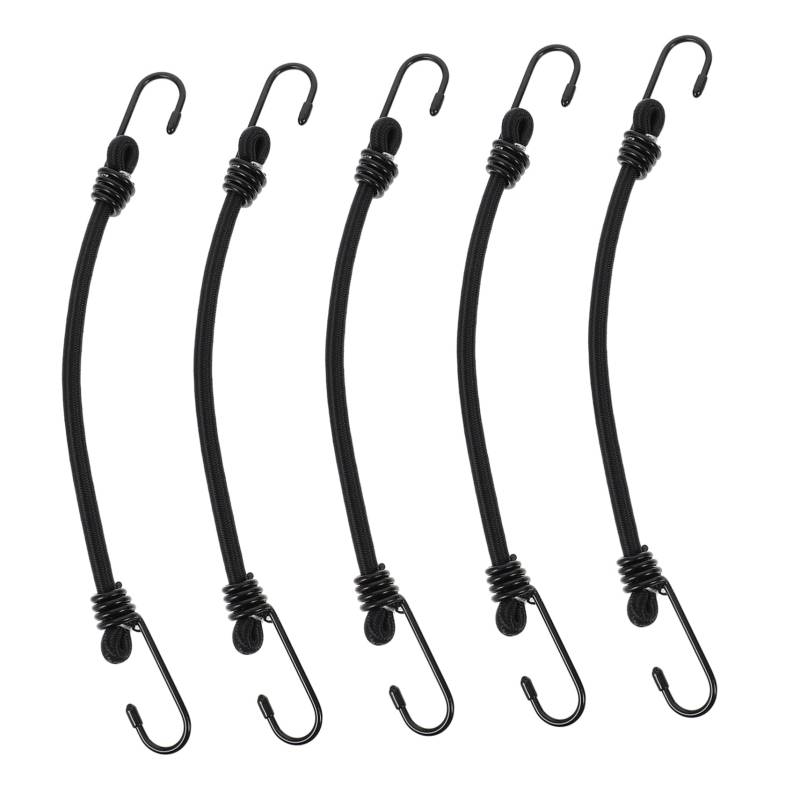 Alasum 5Stücke Gepäckfixiergürtel mit Haken Verstellbare Bungee Cords für Sicheres Transportieren von Kisten und Möbeln Langlebige Frachtfixierungsriemen von Alasum