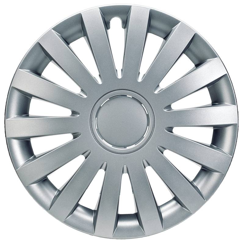 Albrecht 15 Zoll Radkappen Silber für Stahlfelgen - Wind Radzierblenden aus hochwertigem Kunststoff - Langlebige Radblenden in originaler Albrecht Verpackung - Made in EU von Albrecht Auto-Zubehör