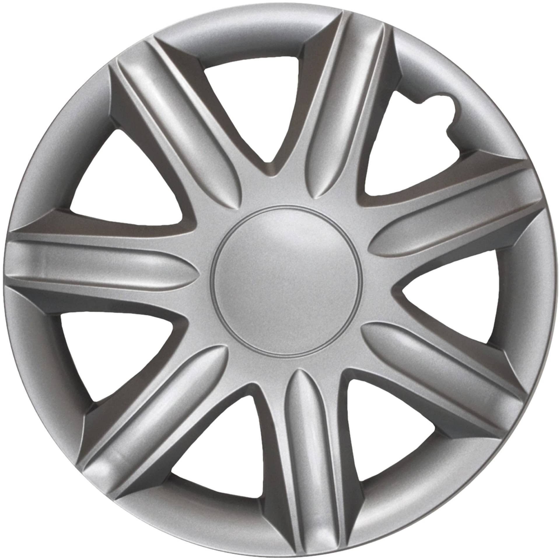 Albrecht 15 Zoll Radkappen silber für Stahlfelgen - Rubin Radzierblenden aus hochwertigem Kunststoff - Langlebige Radblenden in originaler Albrecht Verpackung - Made in EU Albrecht 15 Zoll Radkappen silber für Stahlfelgen - Rubin Radzierblenden aus hochwertigem Kunststoff - Langlebige Radblenden in originaler Albrecht Verpackung - Made in EU von Albrecht Auto-Zubehör