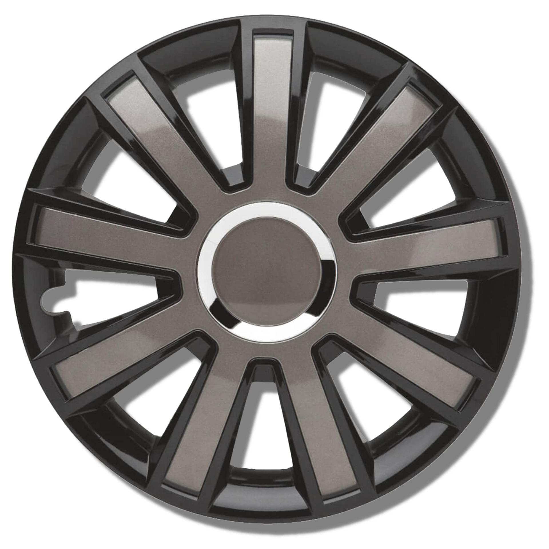 Albrecht 16 Zoll Radkappen schwarz/grau für Stahlfelgen - Flash Radzierblenden aus hochwertigem Kunststoff - Langlebige Radblenden in originaler Albrecht Verpackung - Made in EU Albrecht 16 Zoll Radkappen schwarz/grau für Stahlfelgen - Flash Radzierblenden aus hochwertigem Kunststoff - Langlebige Radblenden in originaler Albrecht Verpackung - Made in EU von Albrecht Auto-Zubehör