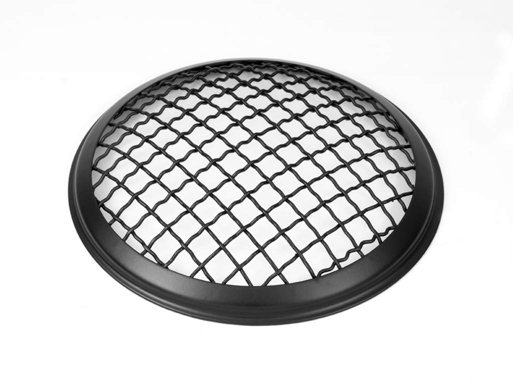 Alchemy Parts Motorrad Scheinwerfer Grill Abdeckung - Schwarz für Scrambler Projekt Maßgefertigt - 5.75 Inch von Alchemy Parts