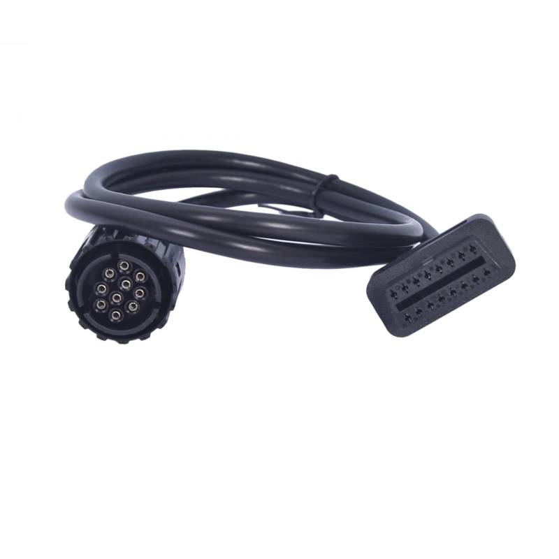 Alchiauto 10pin OBD BMW Motorrad 10pin Motorrad 10pin BMW Diagnostic Motor Adapter für I-COM D von Alchiauto