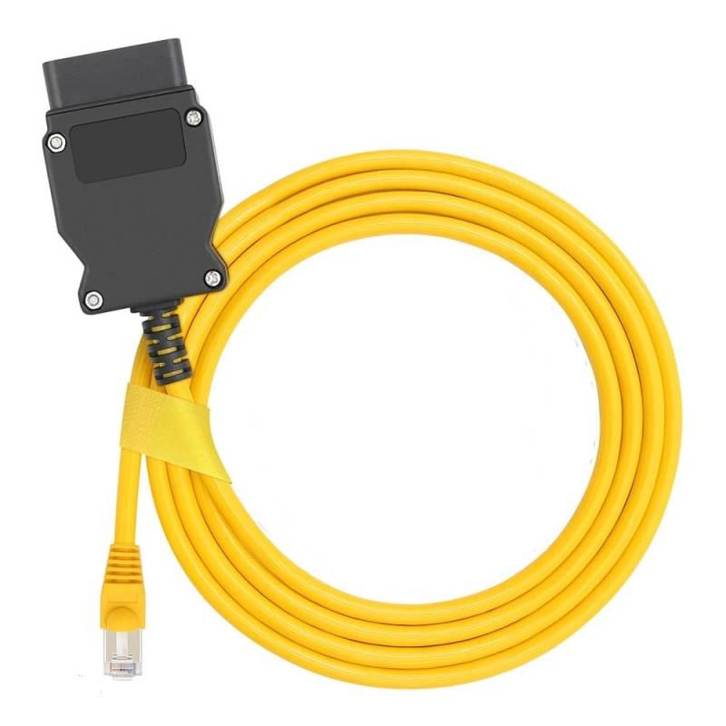 Alchiauto obdii to ethernet Enet RJ45 OBD OBDII für f Series mit 2M Compatible OBDII e-sys von Alchiauto