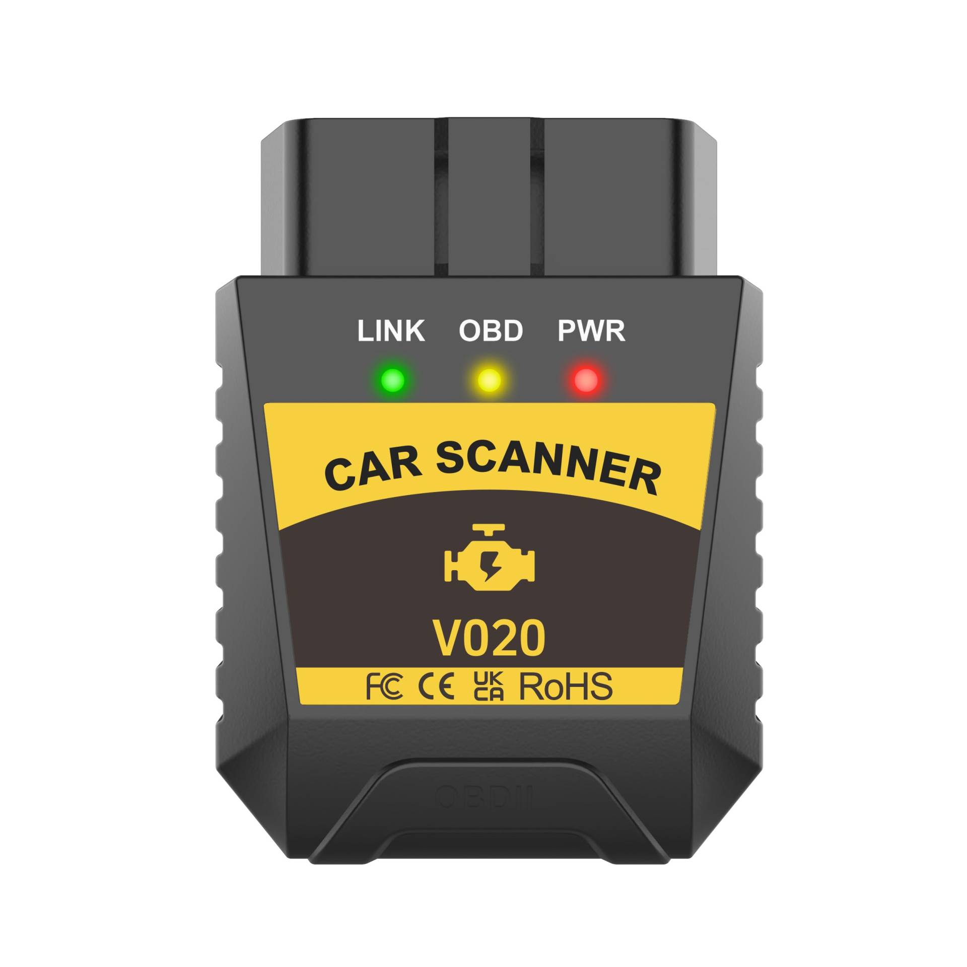 OBD2 Scanner Bluetooth Diagnostic car Engine Auto scan Clear Code Reader APP Diagnostic Tool Reset for iPhone & Android von Alchiauto