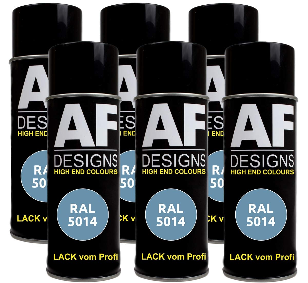 6X RAL Lackspray Autolack Buntlack Spraydose RAL5014 TAUBENBLAU seidenmatt 6X RAL Lackspray Autolack Buntlack Spraydose RAL5014 TAUBENBLAU seidenmatt von Alex Flittner Designs