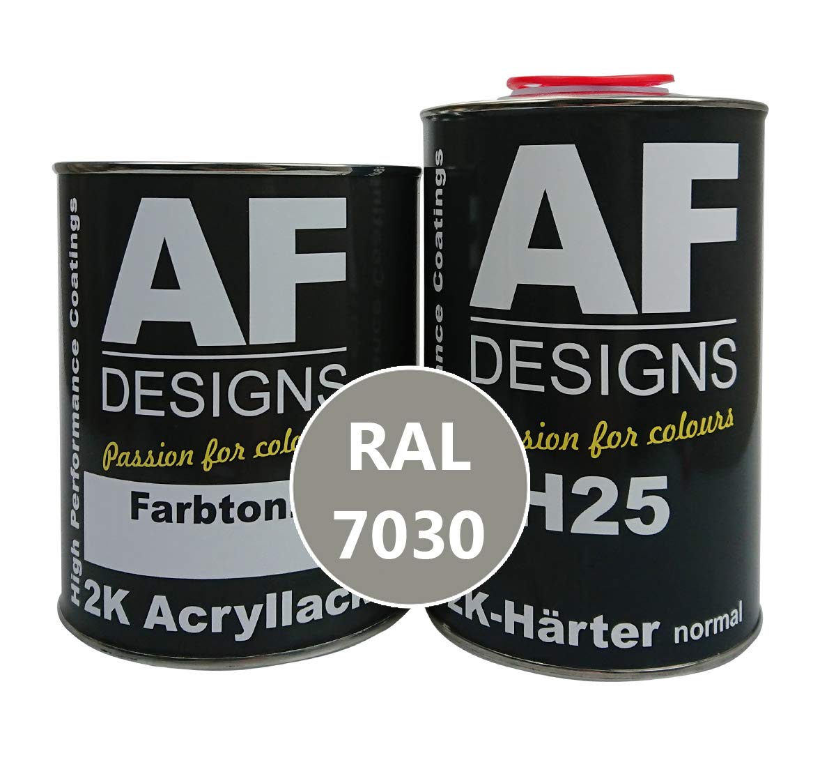 Alex Flittner Designs 2K Lack 1,5kg Set RAL 7030 STEINGRAU glänzend Holz Maschinen Industrielack LKW NFZ Alex Flittner Designs 2K Lack 1,5kg Set RAL 7030 STEINGRAU glänzend Holz Maschinen Industrielack LKW NFZ von Alex Flittner Designs