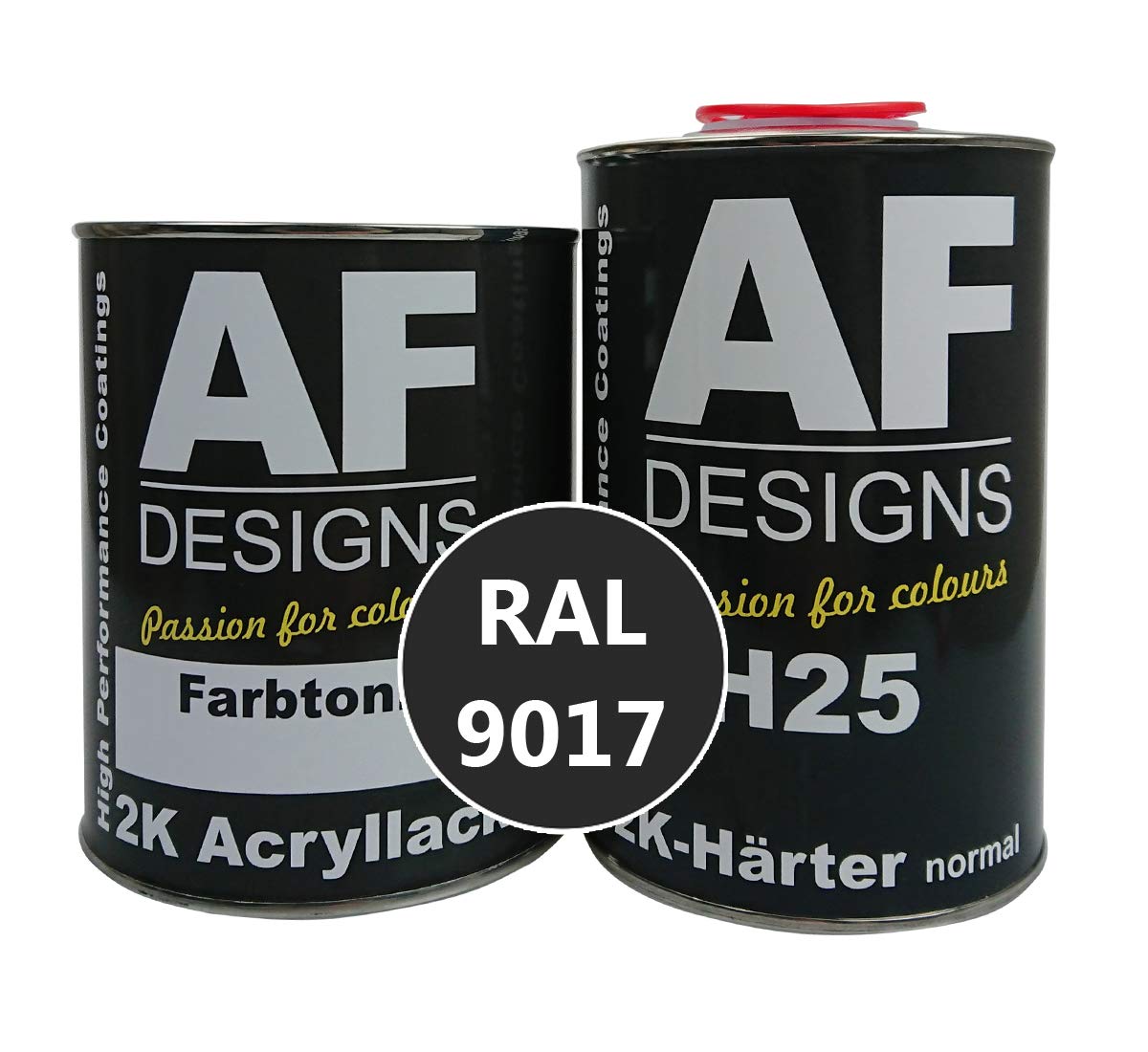 Alex Flittner Designs 2K Lack 1,5kg Set RAL 9017 VERKEHRSSCHWARZ seidenmatt Holz Maschinen Industrielack LKW NFZ Alex Flittner Designs 2K Lack 1,5kg Set RAL 9017 VERKEHRSSCHWARZ seidenmatt Holz Maschinen Industrielack LKW NFZ von Alex Flittner Designs