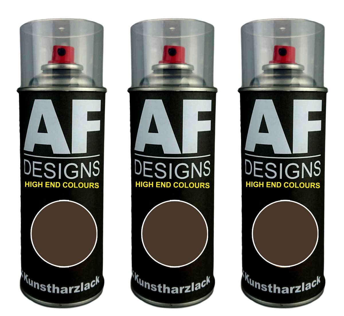 Alex Flittner Designs 3X Kunstharz Lackspray Buntlack Spraydose RAL8014 SEPIABRAUN seidenmatt Alex Flittner Designs 3X Kunstharz Lackspray Buntlack Spraydose RAL8014 SEPIABRAUN seidenmatt von Alex Flittner Designs