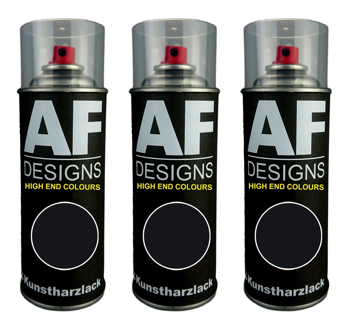 Alex Flittner Designs 3X Kunstharz Lackspray Schwarz Autolack Buntlack Spraydose Kunstharz9005 TIEFSCHWARZ glänzend Alex Flittner Designs 3X Kunstharz Lackspray Schwarz Autolack Buntlack Spraydose Kunstharz9005 TIEFSCHWARZ glänzend von Alex Flittner Designs