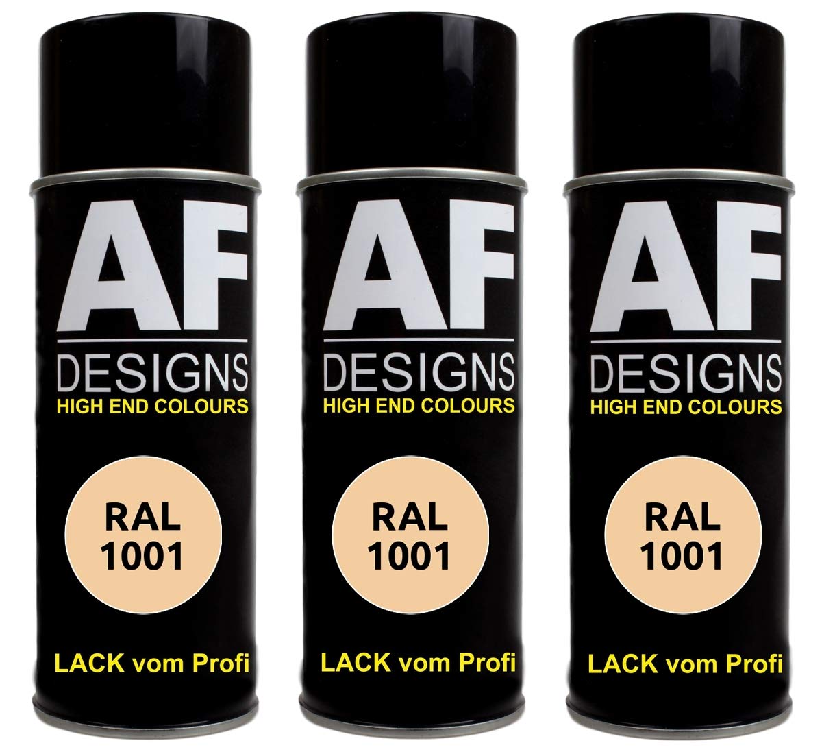 Alex Flittner Designs 3X RAL Lackspray Autolack Buntlack Spraydose RAL1001 BEIGE stumpfmatt Alex Flittner Designs 3X RAL Lackspray Autolack Buntlack Spraydose RAL1001 BEIGE stumpfmatt von Alex Flittner Designs