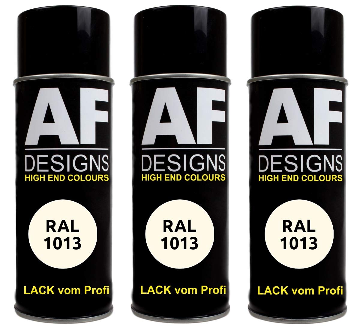 Alex Flittner Designs 3x RAL Lackspray Autolack Buntlack Spraydose RAL1013 PERLWEISS matt Alex Flittner Designs 3x RAL Lackspray Autolack Buntlack Spraydose RAL1013 PERLWEISS matt von Alex Flittner Designs