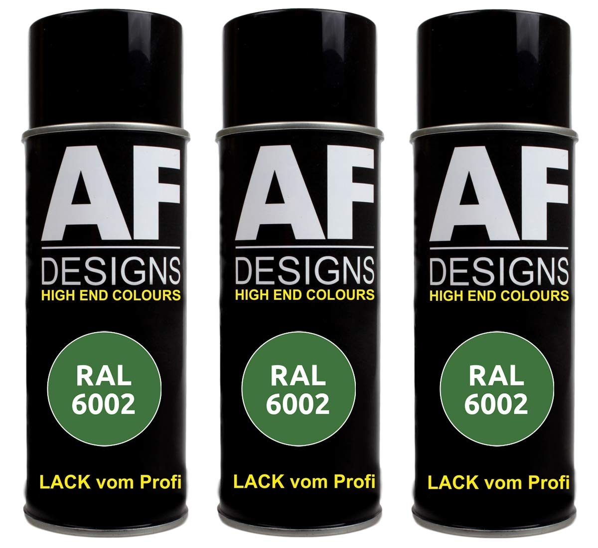 Alex Flittner Designs 3X RAL Lackspray Autolack Buntlack Spraydose RAL6002 LAUBGRUEN matt Alex Flittner Designs 3X RAL Lackspray Autolack Buntlack Spraydose RAL6002 LAUBGRUEN matt von Alex Flittner Designs