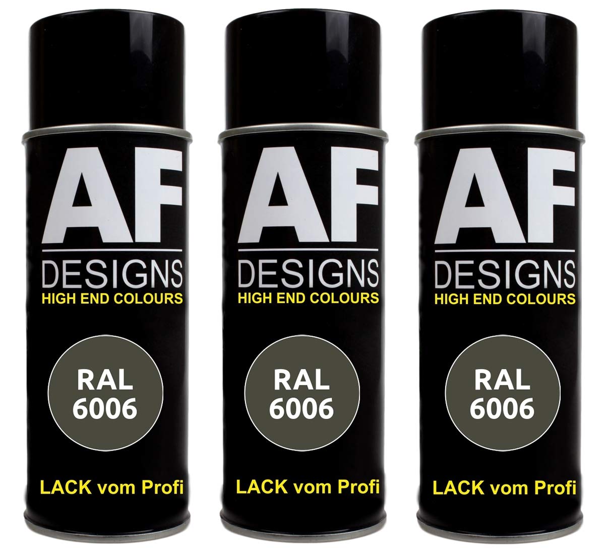 Alex Flittner Designs 3x RAL Lackspray Autolack Buntlack Spraydose RAL6006 GRAUOLIV matt Alex Flittner Designs 3x RAL Lackspray Autolack Buntlack Spraydose RAL6006 GRAUOLIV matt von Alex Flittner Designs