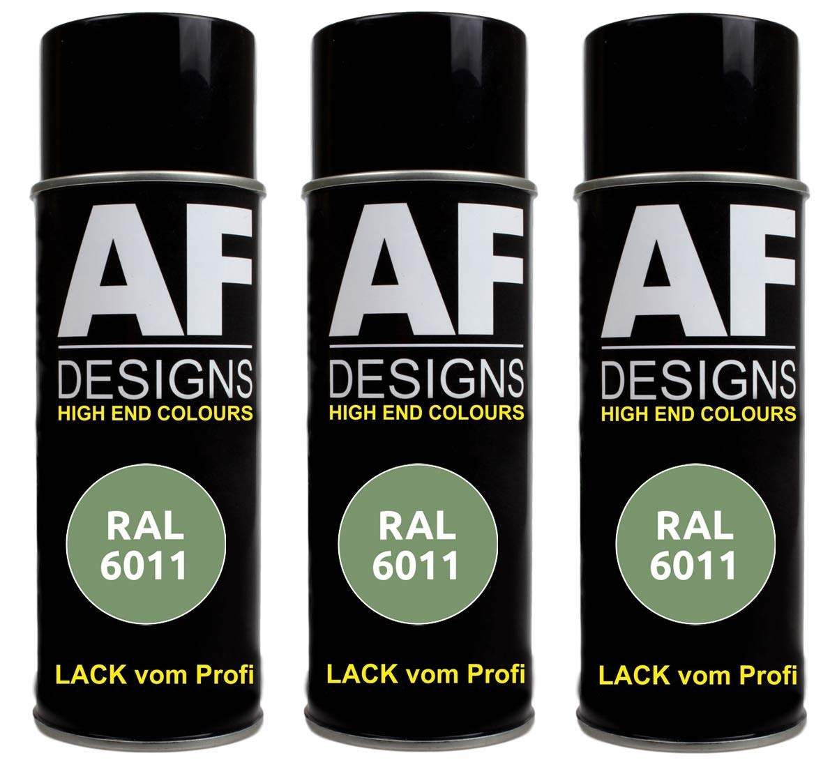 Alex Flittner Designs 3x RAL Lackspray Autolack Buntlack Spraydose RAL6011 RESEDAGRUEN matt Alex Flittner Designs 3x RAL Lackspray Autolack Buntlack Spraydose RAL6011 RESEDAGRUEN matt von Alex Flittner Designs