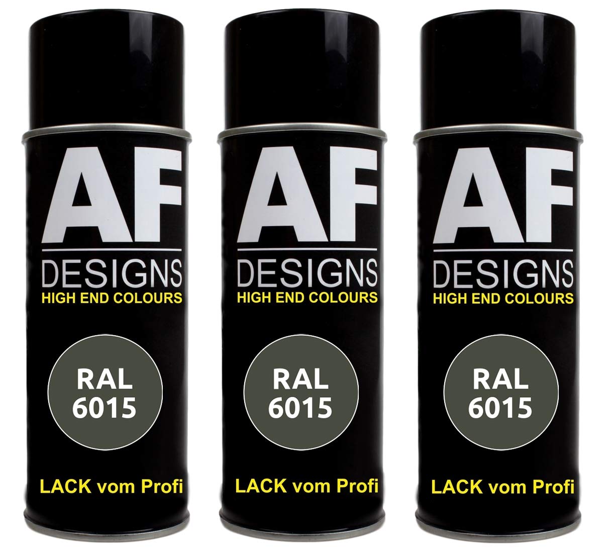 Alex Flittner Designs 3X RAL Lackspray Autolack Buntlack Spraydose RAL6015 SCHWARZOLIV glänzend Alex Flittner Designs 3X RAL Lackspray Autolack Buntlack Spraydose RAL6015 SCHWARZOLIV glänzend von Alex Flittner Designs