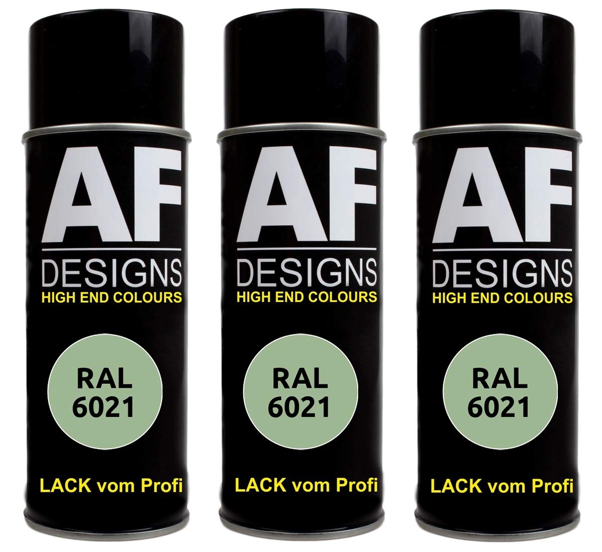 Alex Flittner Designs 3X RAL Lackspray Autolack Buntlack Spraydose RAL6021 BLASSGRUEN stumpfmatt Alex Flittner Designs 3X RAL Lackspray Autolack Buntlack Spraydose RAL6021 BLASSGRUEN stumpfmatt von Alex Flittner Designs