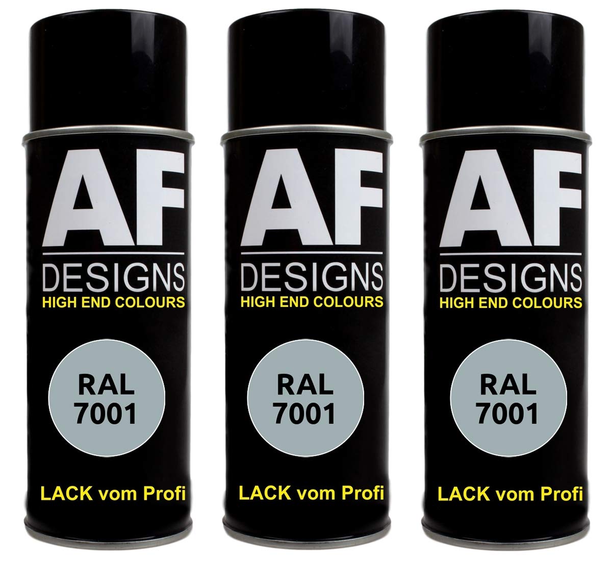 Alex Flittner Designs 3X RAL Lackspray Autolack Buntlack Spraydose RAL7001 Silbergrau matt Alex Flittner Designs 3X RAL Lackspray Autolack Buntlack Spraydose RAL7001 Silbergrau matt von Alex Flittner Designs