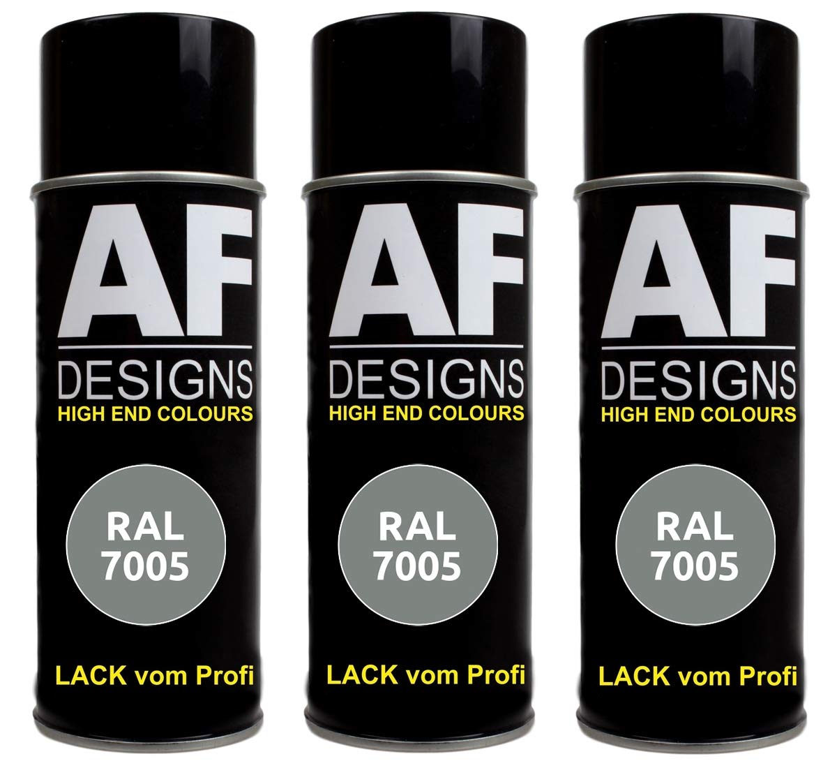 Alex Flittner Designs 3X RAL Lackspray Autolack Buntlack Spraydose RAL7005 MAUSGRAU matt Alex Flittner Designs 3X RAL Lackspray Autolack Buntlack Spraydose RAL7005 MAUSGRAU matt von Alex Flittner Designs