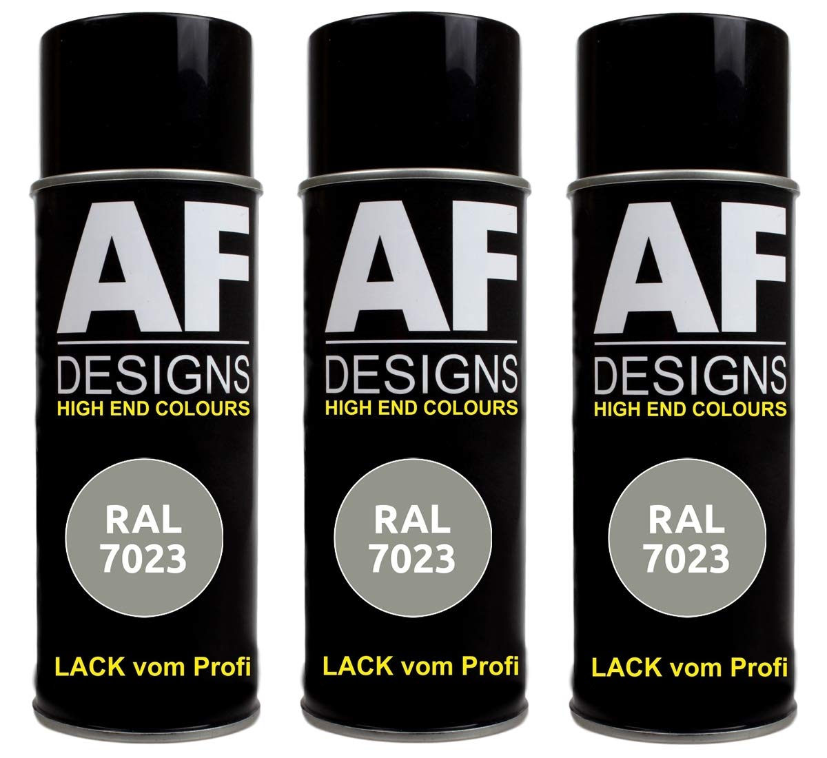 Alex Flittner Designs 3x RAL Lackspray Autolack Buntlack Spraydose RAL7023 BETONGRAU matt Alex Flittner Designs 3x RAL Lackspray Autolack Buntlack Spraydose RAL7023 BETONGRAU matt von Alex Flittner Designs