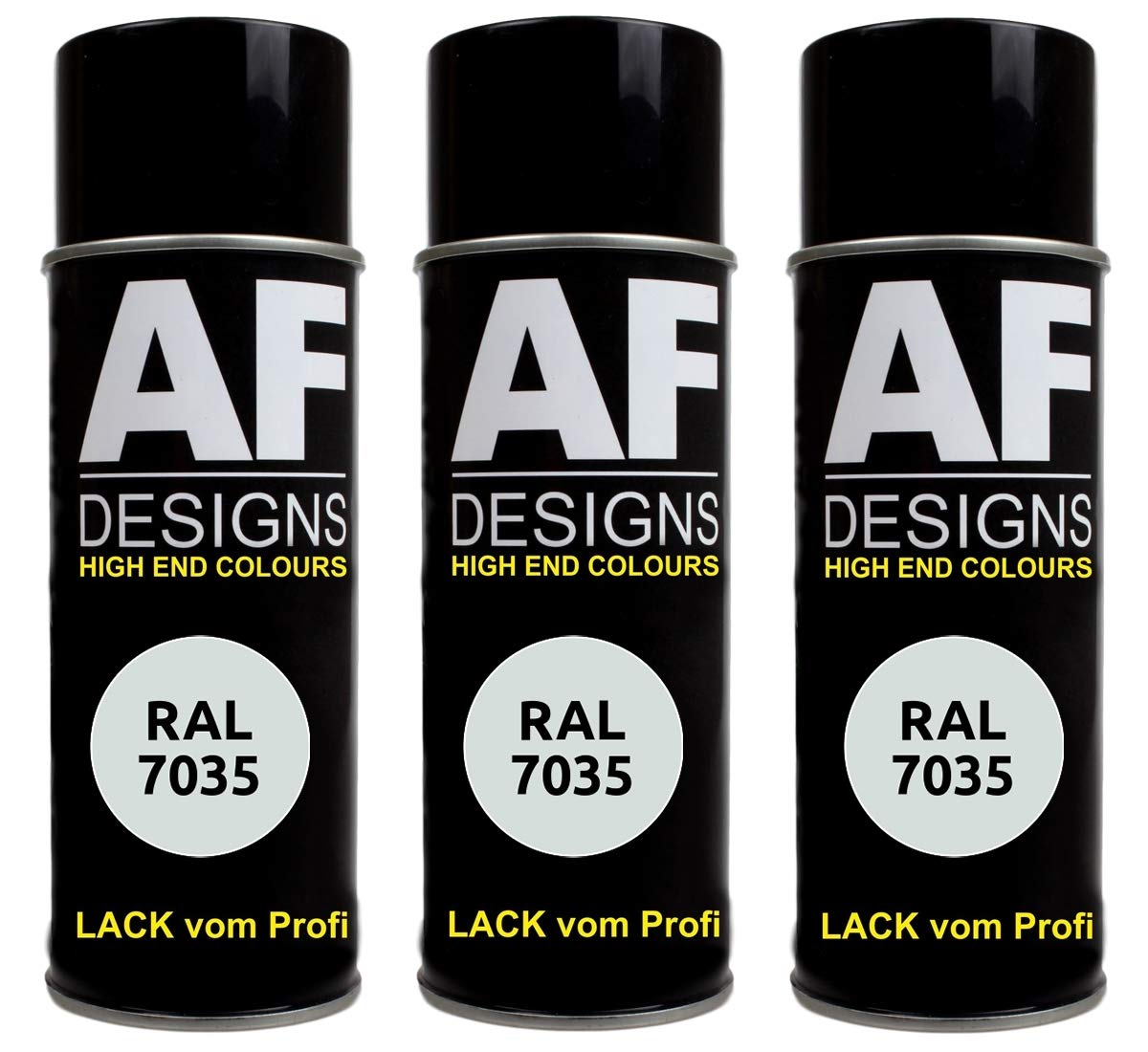 Alex Flittner Designs 3X RAL Lackspray Autolack Buntlack Spraydose RAL7035 LICHTGRAU matt Alex Flittner Designs 3X RAL Lackspray Autolack Buntlack Spraydose RAL7035 LICHTGRAU matt von Alex Flittner Designs