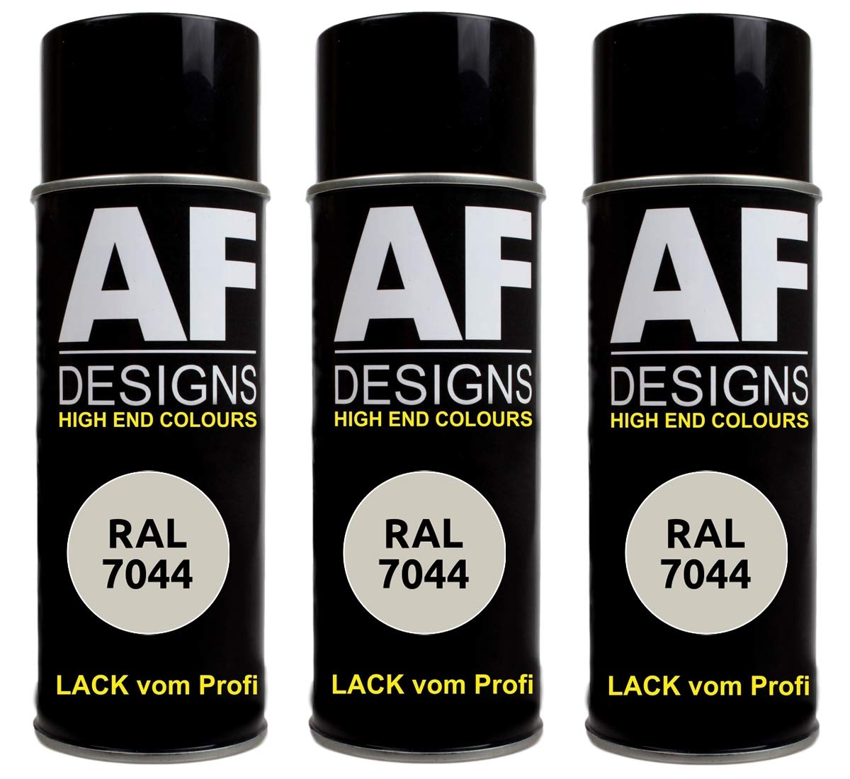 Alex Flittner Designs 3x RAL Lackspray Autolack Buntlack Spraydose RAL7044 SEIDENGRAU glänzend Alex Flittner Designs 3x RAL Lackspray Autolack Buntlack Spraydose RAL7044 SEIDENGRAU glänzend von Alex Flittner Designs