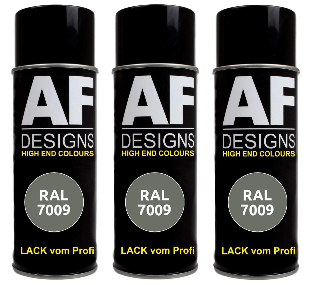 Alex Flittner Designs 3X RAL Lackspray Autolack Buntlack Spraydose RAL7009 GRUENGRAU matt Alex Flittner Designs 3X RAL Lackspray Autolack Buntlack Spraydose RAL7009 GRUENGRAU matt von Alex Flittner Designs