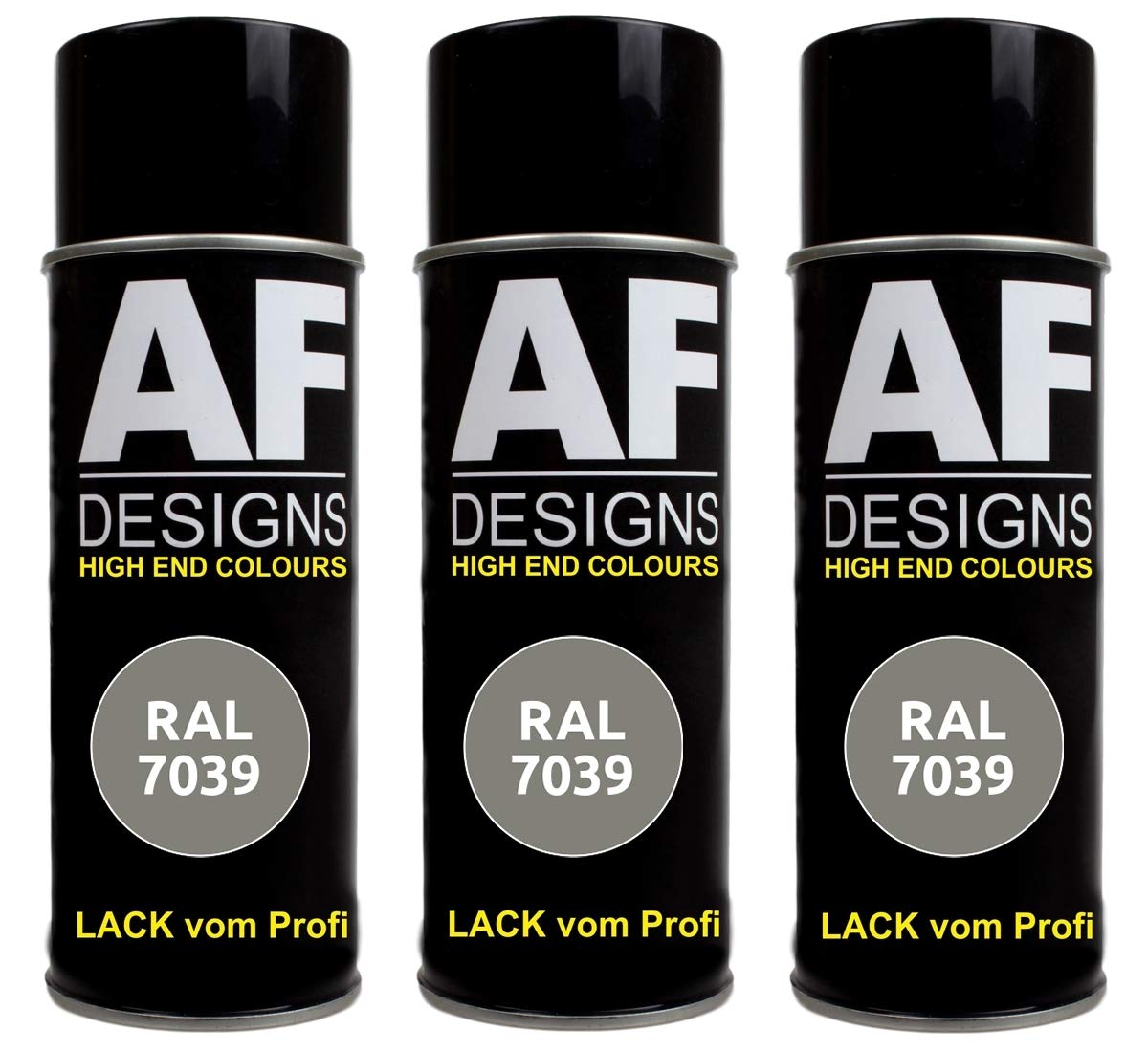 Alex Flittner Designs 3x RAL Lackspray Autolack Buntlack Spraydose RAL7039 QUARZGRAU seidenmatt Alex Flittner Designs 3x RAL Lackspray Autolack Buntlack Spraydose RAL7039 QUARZGRAU seidenmatt von Alex Flittner Designs