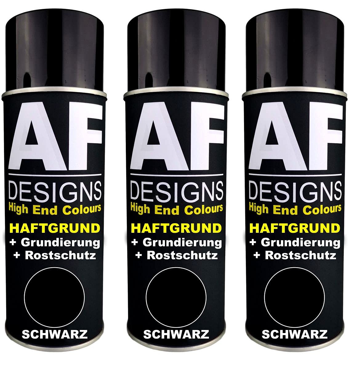Alex Flittner Designs 3xHaftgrund Spraydose schwarz Grundierung Rostschutz Autolack Alex Flittner Designs 3xHaftgrund Spraydose schwarz Grundierung Rostschutz Autolack von Alex Flittner Designs