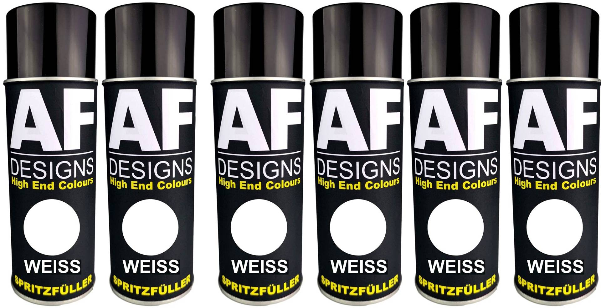 Alex Flittner Designs 6X Spritzfüller Spritzspachtel Spraydose Weiss Dickschicht Füller Autolack Grundierung Filler Primer Haftgrund Alex Flittner Designs 6X Spritzfüller Spritzspachtel Spraydose Weiss Dickschicht Füller Autolack Grundierung Filler Primer Haftgrund von Alex Flittner Designs
