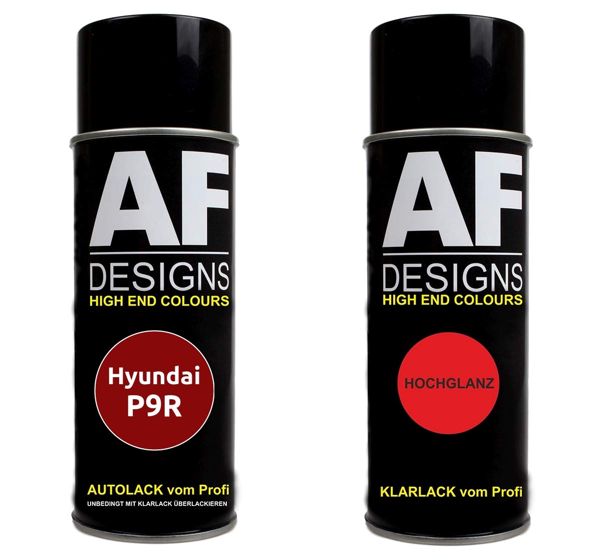 Alex Flittner Designs Autolack Spraydose Set für Hyundai P9R Boston Red Perl Basislack Klarlack Sprühdose 400ml Alex Flittner Designs Autolack Spraydose Set für Hyundai P9R Boston Red Perl Basislack Klarlack Sprühdose 400ml von Alex Flittner Designs