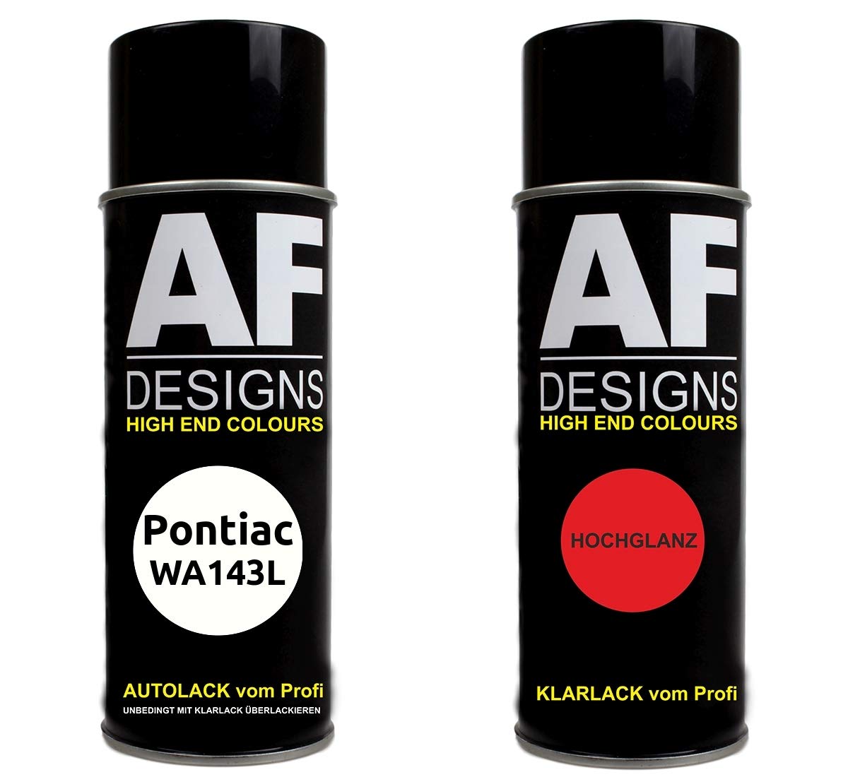 Alex Flittner Designs Autolack Spraydose Set für Pontiac WA143L Galaxy White Basislack Klarlack Sprühdose 400ml Alex Flittner Designs Autolack Spraydose Set für Pontiac WA143L Galaxy White Basislack Klarlack Sprühdose 400ml von Alex Flittner Designs