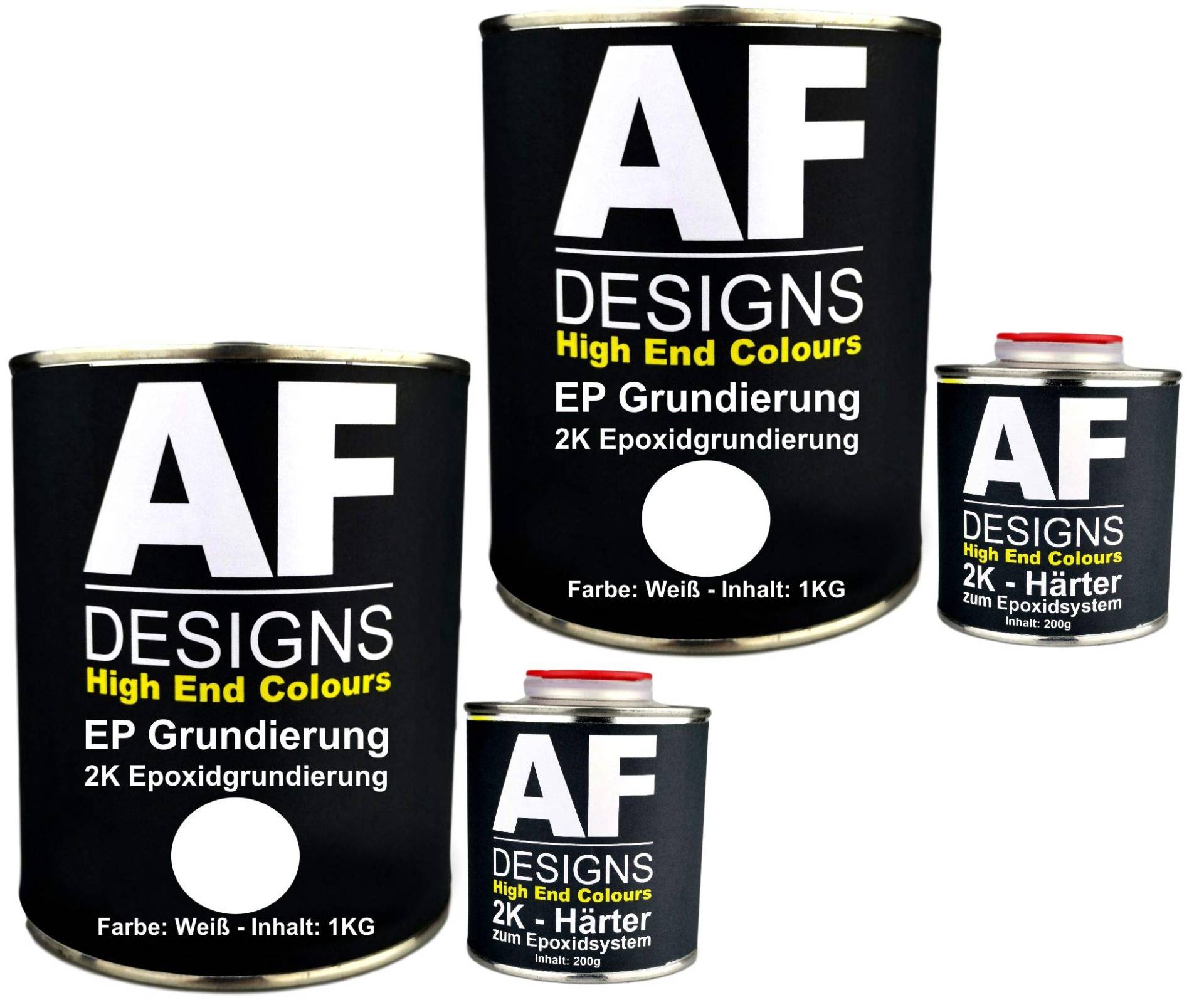 Alex Flittner Designs Epoxidfüller 2 x 1,20kg 2K Grundierung Füller EP Füller in weiß für Autolack Rostschutz Alex Flittner Designs Epoxidfüller 2 x 1,20kg 2K Grundierung Füller EP Füller in weiß für Autolack Rostschutz von Alex Flittner Designs