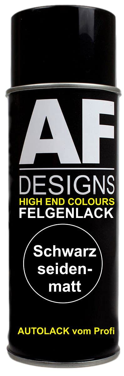 Alex Flittner Designs Felgenlack schwarz seidenmatt Lackspray Felgenspray Lack Matter Lack Spray von Alex Flittner Designs