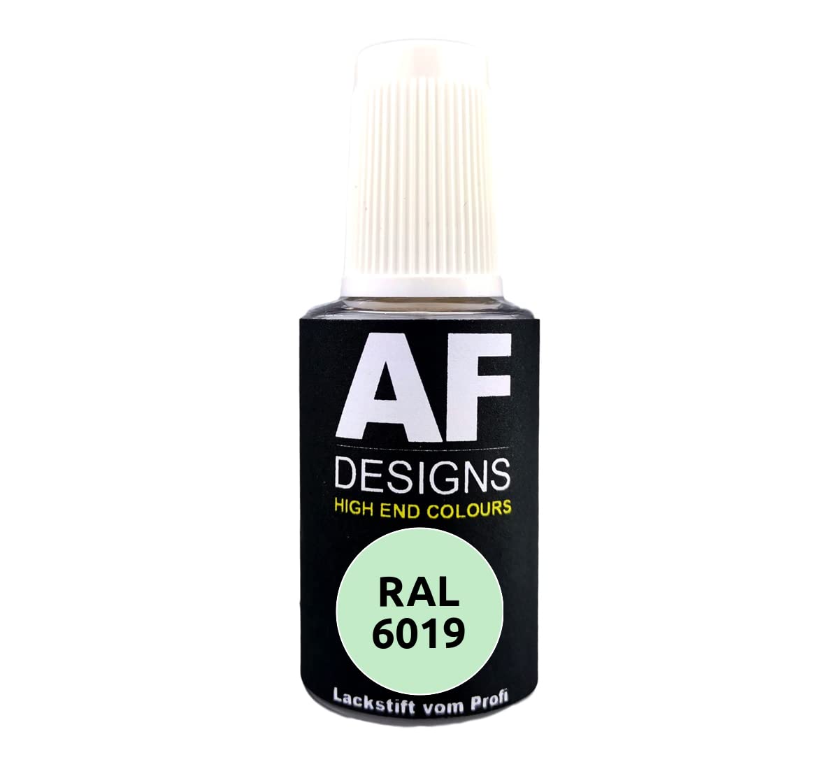 Alex Flittner Designs Lackstift RAL 6019 WEISSGRUEN glänzend 20ml Reparaturstift Acryl Retuschierlack Reparaturlack Holz Metall Möbel Bad von Alex Flittner Designs