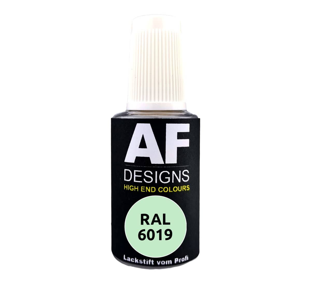 Alex Flittner Designs Lackstift RAL 6019 WEISSGRUEN glänzend 20ml Reparaturstift Acryl Retuschierlack Reparaturlack Holz Metall Möbel Bad von Alex Flittner Designs