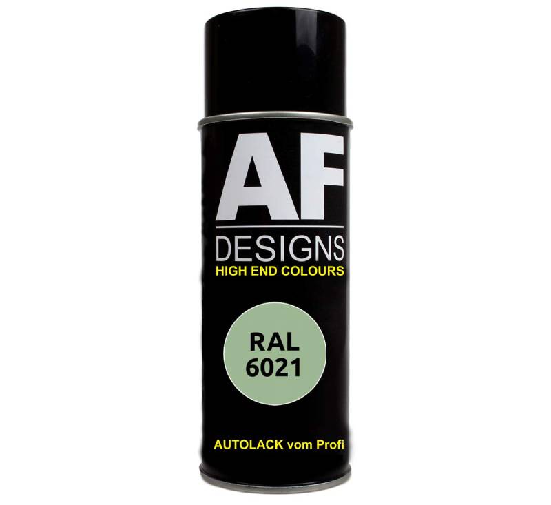 Alex Flittner Designs RAL Lackspray Autolack Sprühdose Spraydose RAL6021 BLASSGRUEN glänzend von Alex Flittner Designs