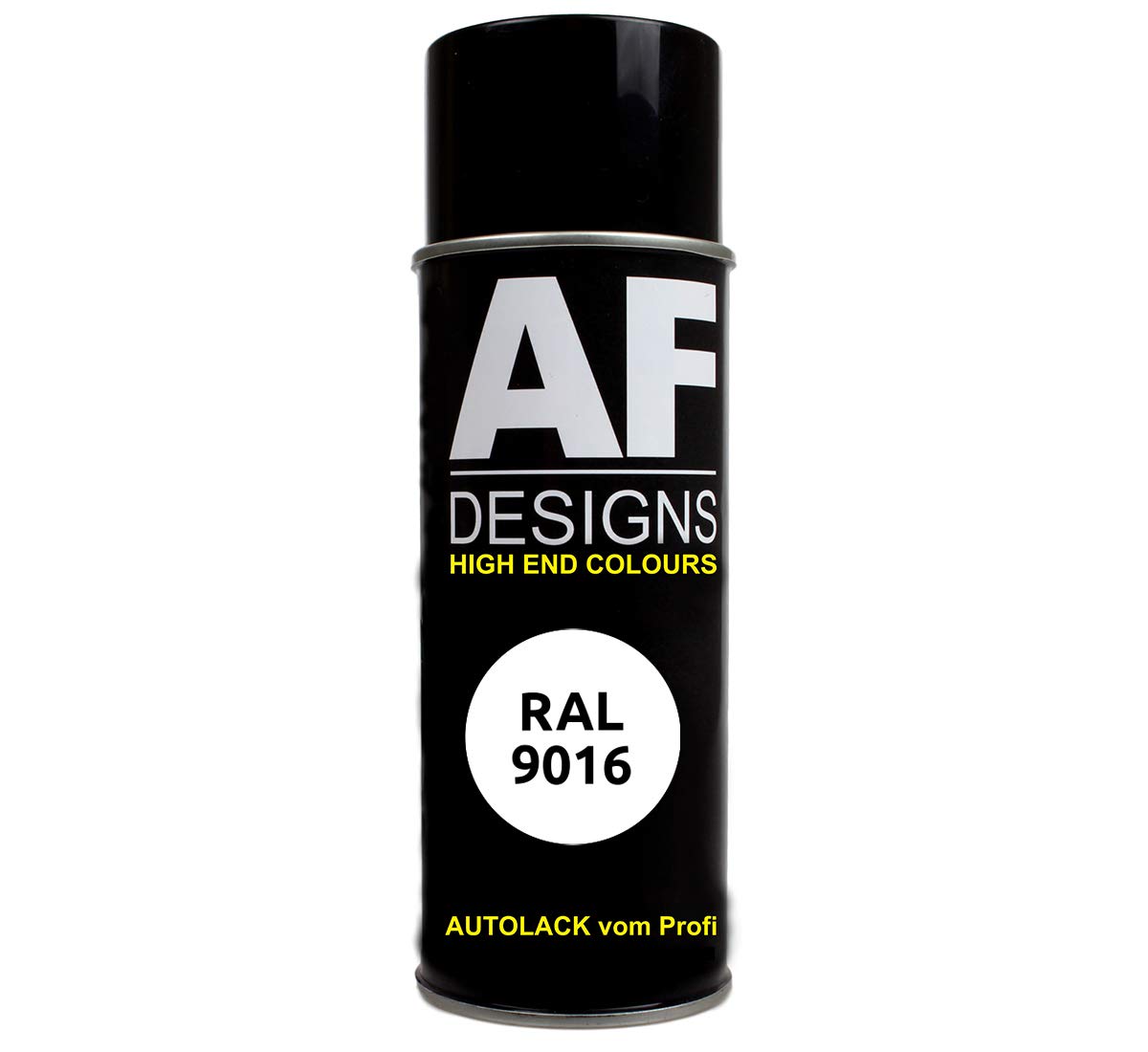 Alex Flittner Designs RAL Lackspray Autolack Sprühdose Spraydose RAL9016 VERKEHRSWEISS seidenmatt von Alex Flittner Designs