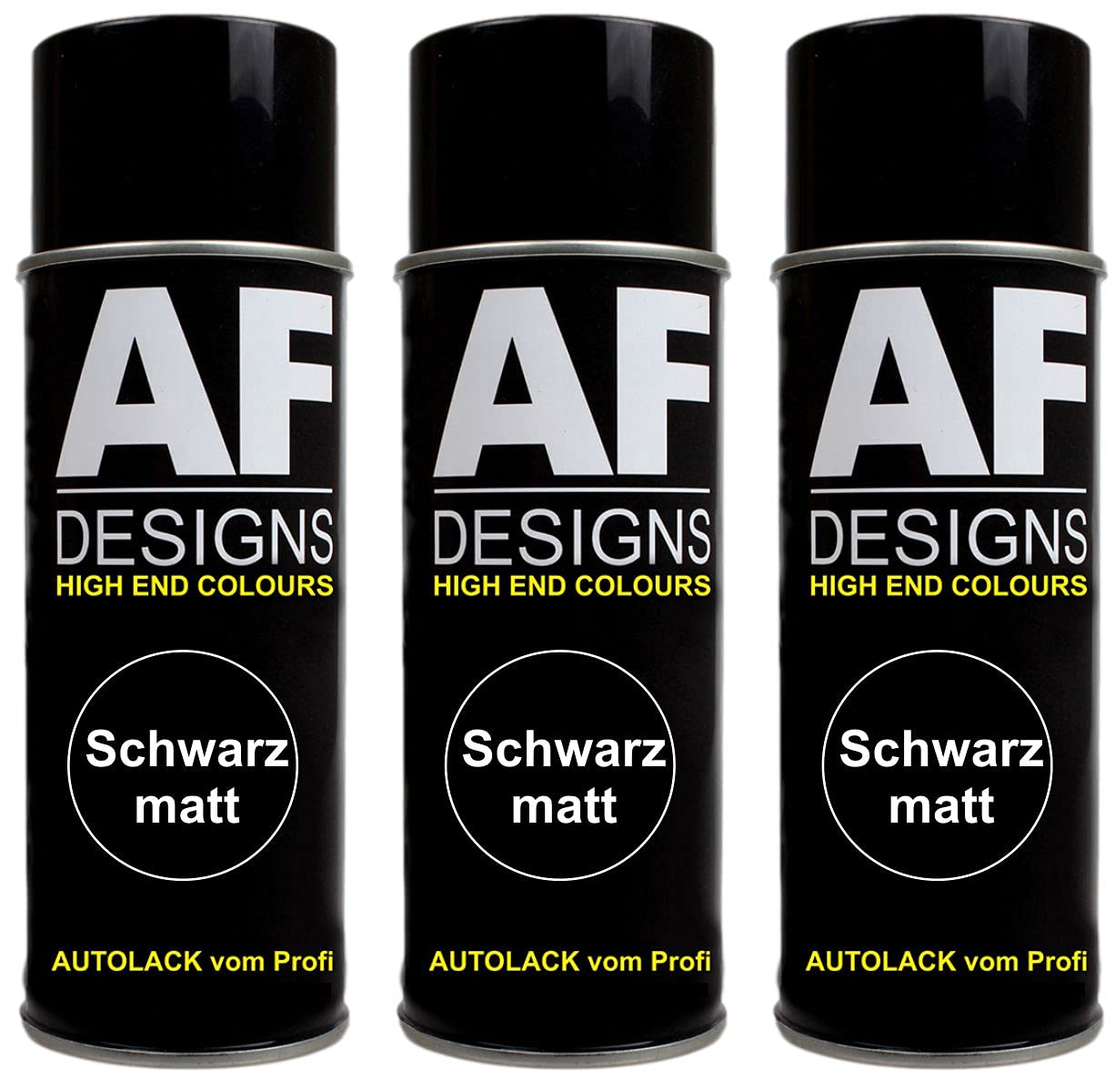 Alex Flittner Designs Schwarz matt Spraydose3x Spray Mattes Lackspray Autolack von Alex Flittner Designs