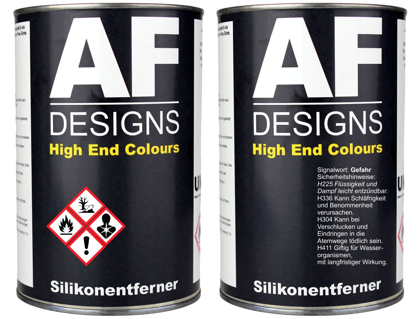 Alex Flittner Designs Sílikonentferner Entfetter Reiniger 2X 1 Liter für Autolack Lackvorbereitung von Alex Flittner Designs