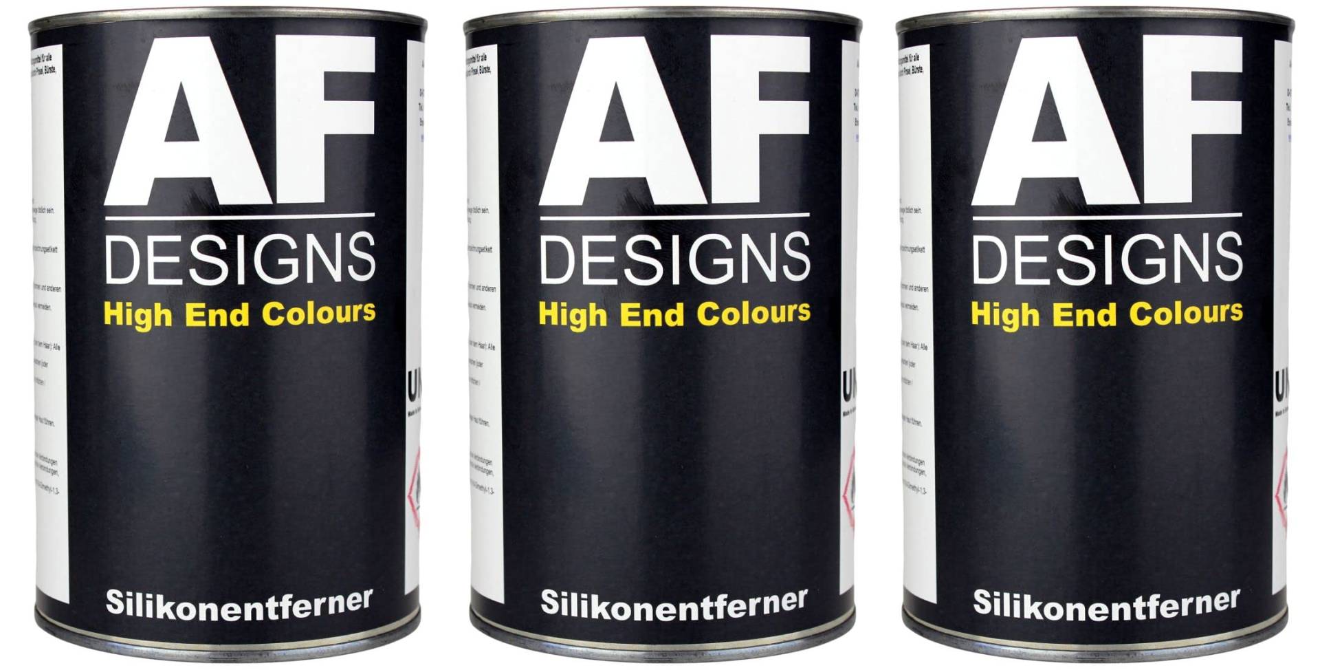 Alex Flittner Designs Sílikonentferner Entfetter Reiniger 3X 1 Liter für Autolack Lackvorbereitung von Alex Flittner Designs